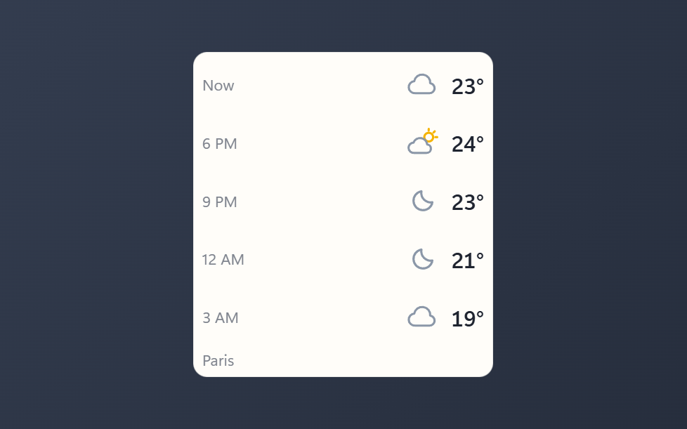 Forecast screenshot 3